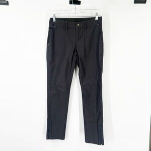 Stio Mid-Rise Gray Hiking Athletic Pants Ankle Zippers